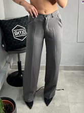 Carica l&#39;immagine nel visualizzatore di Gallery, Pantalone Classic Wide Grigio