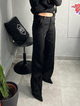 Carica l&#39;immagine nel visualizzatore di Gallery, Pantalone Classic Wide Nero