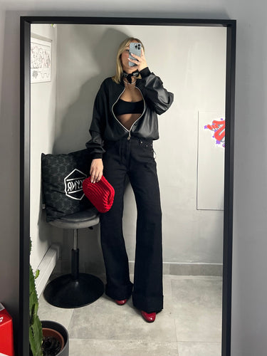 Jeans Palazzo Nero