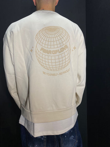 Felpa World Crema