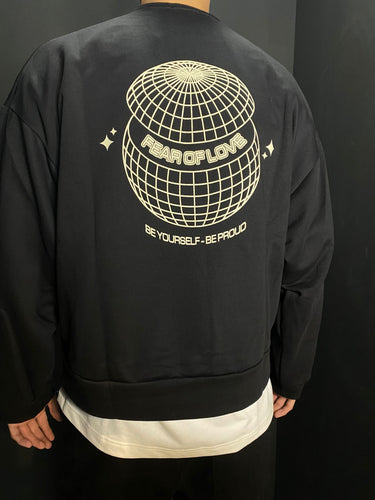 Felpa World Nera
