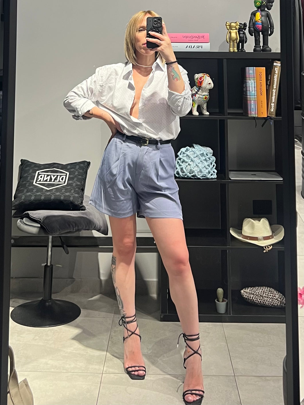 Short Classic Azzurro