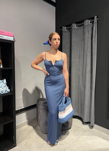 Vestito Isa Blu