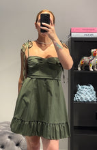 Carica l&#39;immagine nel visualizzatore di Gallery, Abito Bice Mini Verde