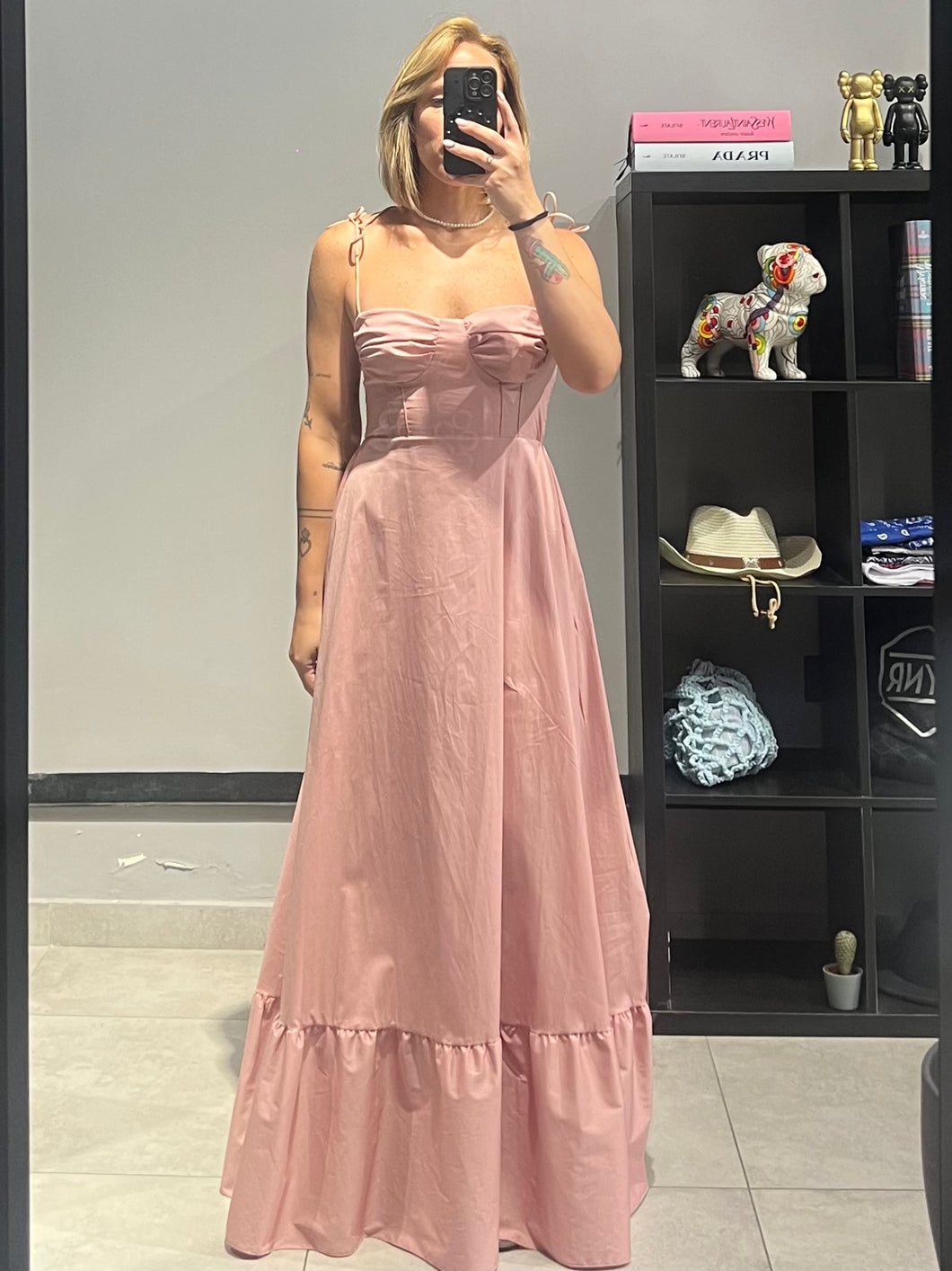 Abito Bice Maxi Rosa