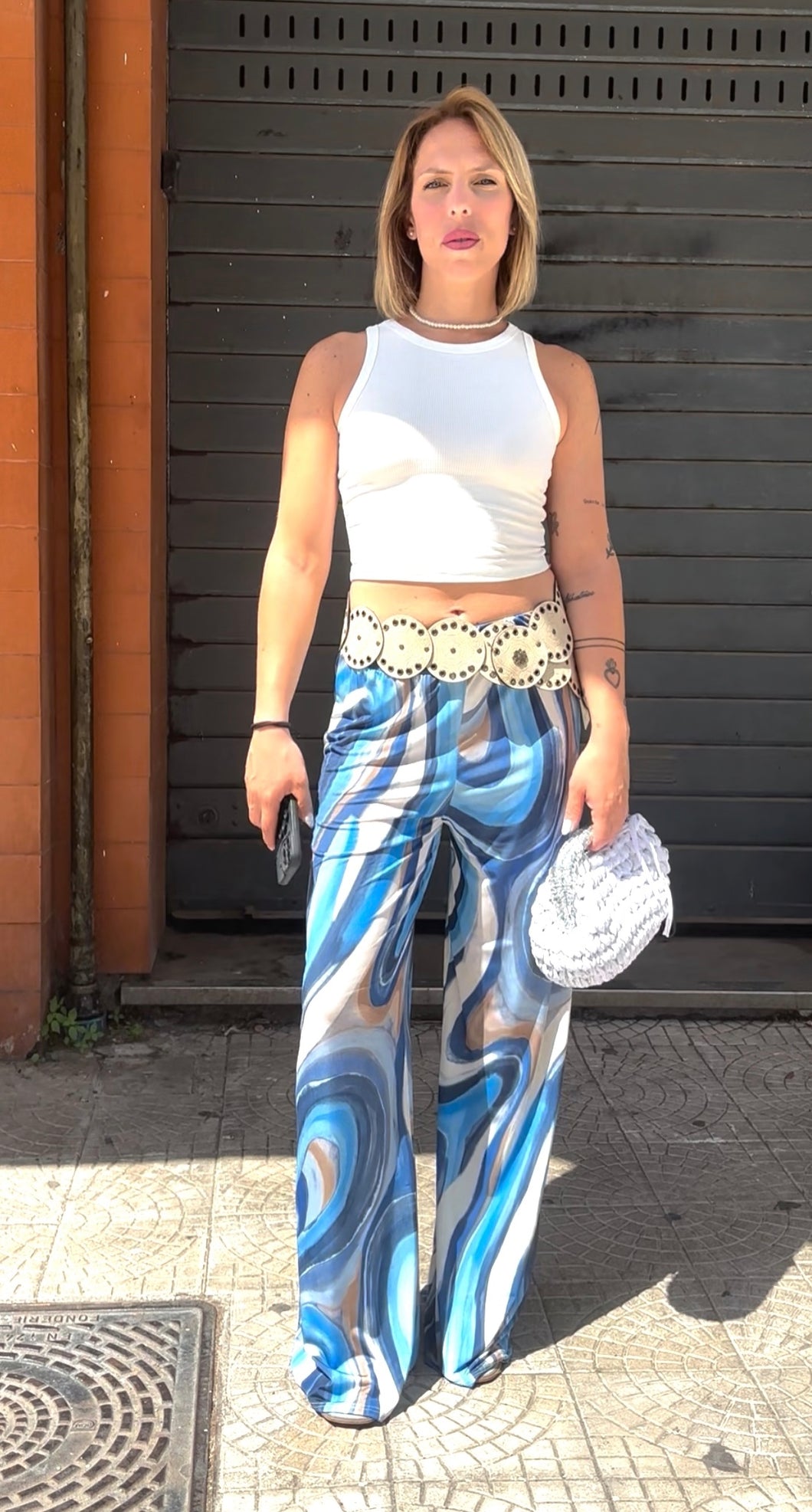 Pantalone Lisa Azzurro