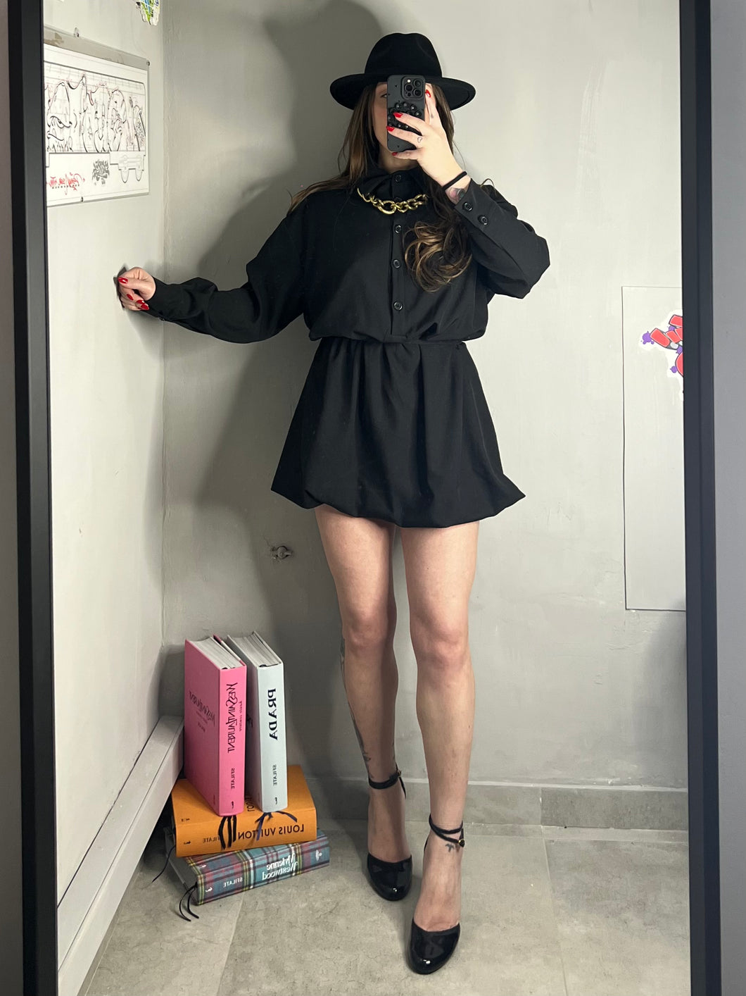 Vestito Balloon Blk