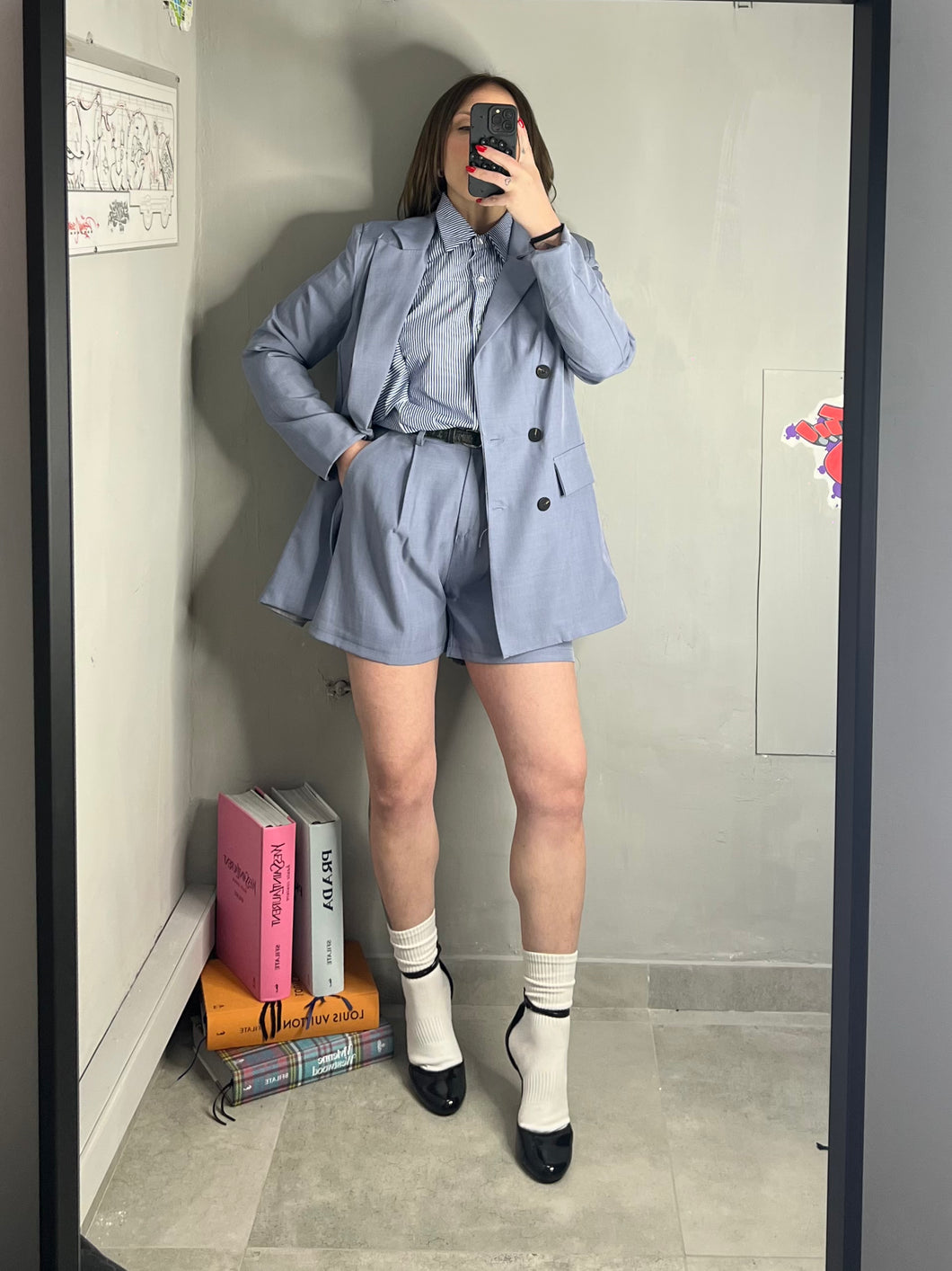 Coordinato Spring Celeste
