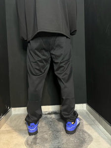 Jogger Basic Blk Satin